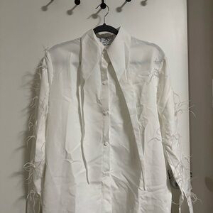 Ashley By 26 International White Men's Dress Shirt